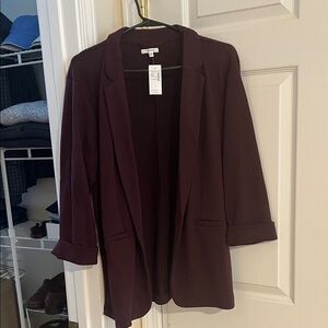 Maurices Deep Burgundy Blazer